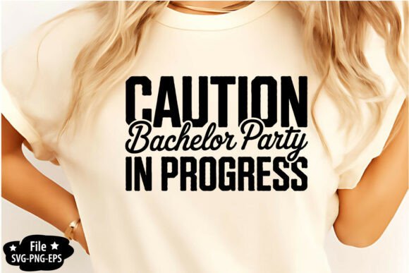 Bachelor Party T-Shirt Design SVG PNG: Groom Squad Style