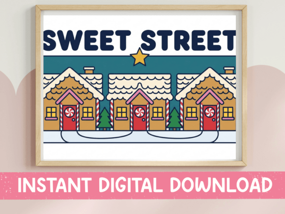 Crafting a Cozy Christmas: The Sweet Street Gingerbread Village Design