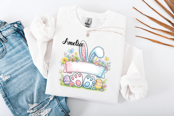 Designing a Timeless Easter Keepsake with a Custom Name Frame