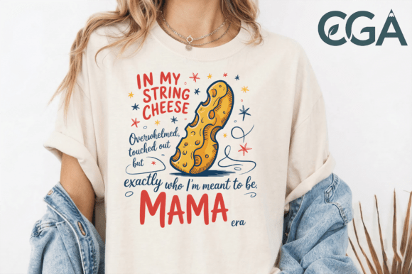 Embrace the Chaos: Designing with the In My String Cheese Era PNG