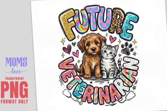 Future Veterinarian Sublimation PNG: A Vet-Inspired Design Asset