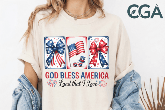 God Bless America Patriotic Bows PNG: A Designer's Guide