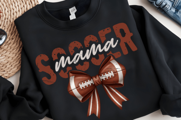 Soccer Bow PNG: A Soccer Mama Tshirt PNG for Game Day